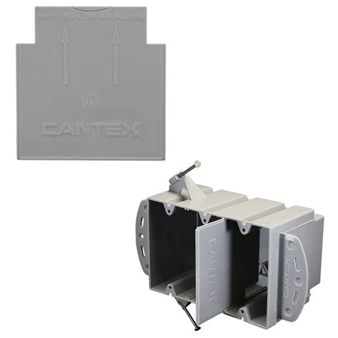 low-voltage pvc electrical box divider plate|CANTEX Cantex EZLVD.